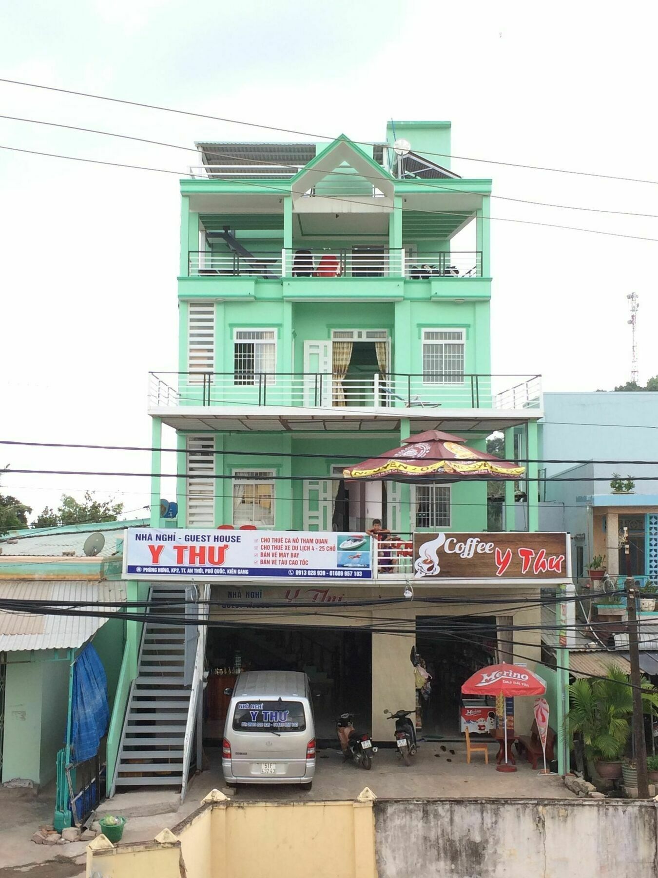 Y Thu Guesthouse Phu Quoc Exterior foto